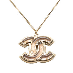 シャネル ココマーク ネックレス ゴールド メッキ レディース CHANEL 【中古】