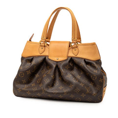 ルイ ヴィトン モノグラム ボエシPM トートバッグ M45715 ブラウン PVC レザー レディース LOUIS VUITTON 【中古】
