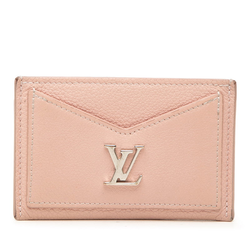 ルイ ヴィトン ポルト カルト ロックミー カードケース M68610 ローズバレリーヌ ピンク レザー レディース LOUIS VUITTON 【中古】