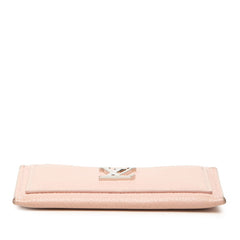 ルイ ヴィトン ポルト カルト ロックミー カードケース M68610 ローズバレリーヌ ピンク レザー レディース LOUIS VUITTON 【中古】