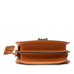 エム シー エム ヴィセトス モノグラム ショルダーバッグ ブラウン PVC レザー レディース MCM 【中古】
