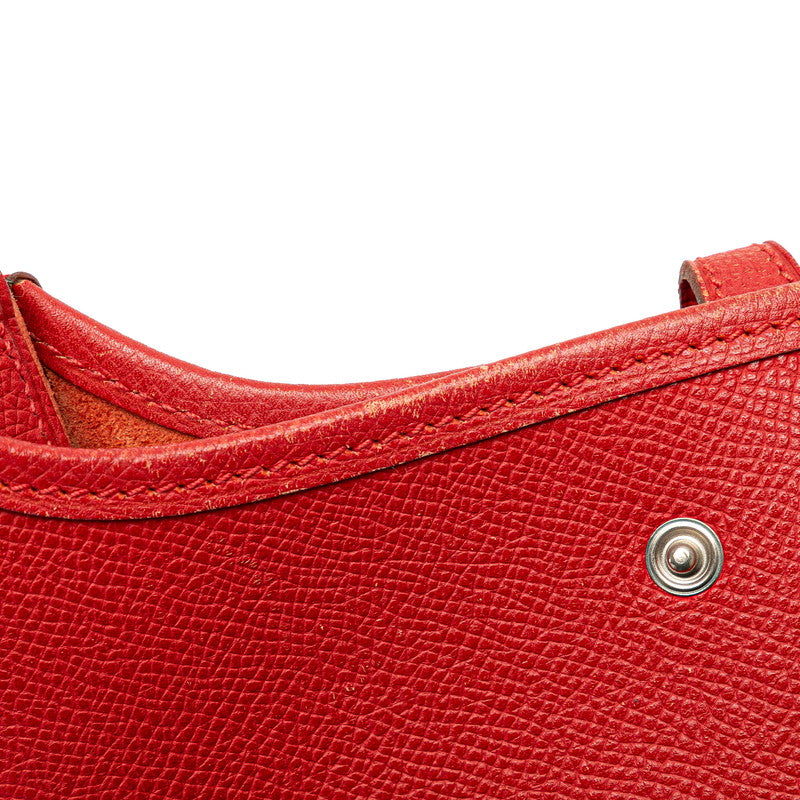 エルメス エヴリンTPM ショルダーバッグ レッド ヴォーエプソン レディース HERMES 【中古】
