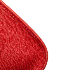 エルメス エヴリンTPM ショルダーバッグ レッド ヴォーエプソン レディース HERMES 【中古】