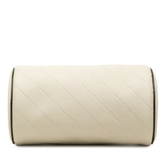 グッチ ブロンディ ハンドバッグ ワンショルダーバッグ 760170 ホワイト レザー レディース GUCCI 【中古】