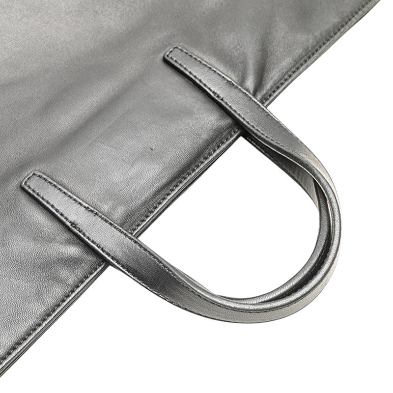 ロエベ アナグラム ハンドバッグ トートバッグ ブラック レザー レディース LOEWE 【中古】