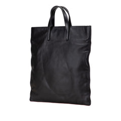 ロエベ アナグラム ハンドバッグ トートバッグ ブラック レザー レディース LOEWE 【中古】