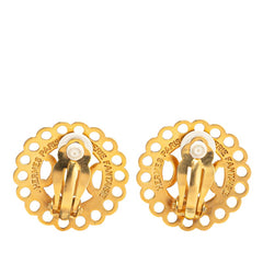 エルメス ハバ イヤリング ゴールド メッキ レディース HERMES 【中古】