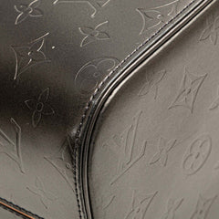 ルイ ヴィトン モノグラム マット ストックトン ハンドバッグ トートバッグ M55112 ノワール ブラック レザー レディース LOUIS VUITTON 【中古】