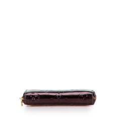 ルイ ヴィトン モノグラム ヴェルニ ジッピーコインパース コインケース M93607 アマラント パープル パテントレザー レディース LOUIS VUITTON 【中古】