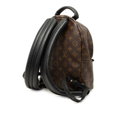 ルイ ヴィトン モノグラム リバース パームスプリングス リュック バックパック M43116 ブラウン PVC レザー レディース LOUIS VUITTON 【中古】