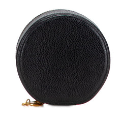 シャネル ココマーク アクセサリーポーチ ジュエリーケース ブラック キャビアスキン レディース CHANEL 【中古】