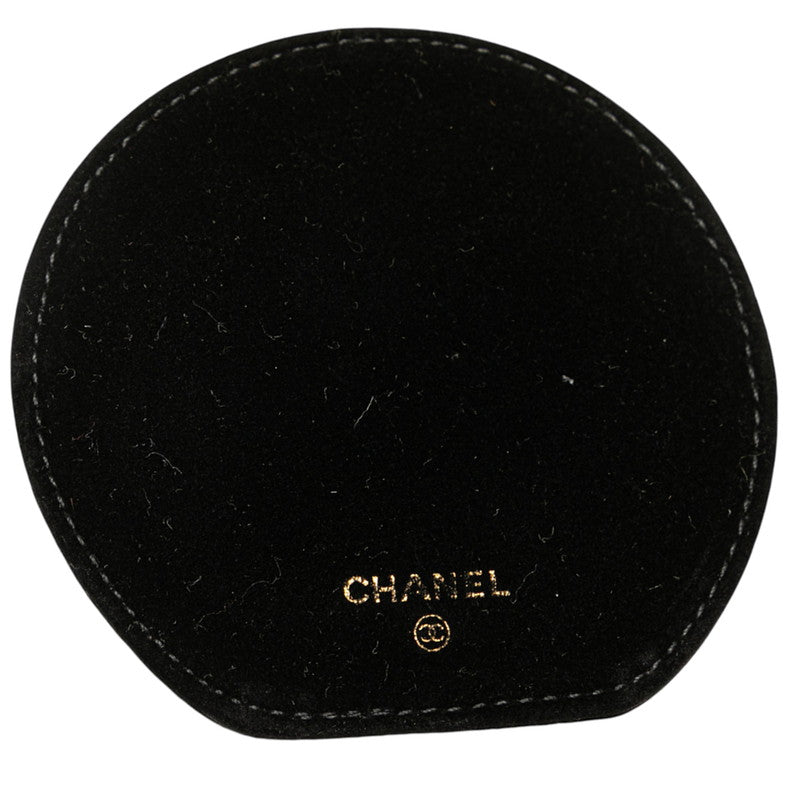 シャネル ココマーク アクセサリーポーチ ジュエリーケース ブラック キャビアスキン レディース CHANEL 【中古】