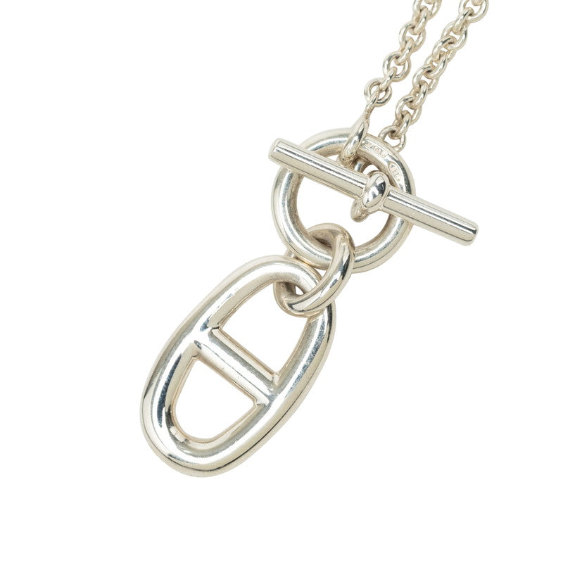 エルメス シェーヌダンクル アミュレット チェーン ペンダント ネックレス SV925 シルバー レディース HERMES 中古