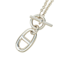 エルメス シェーヌダンクル アミュレット チェーン ペンダント ネックレス SV925 シルバー レディース HERMES 中古