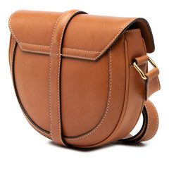 セリーヌ スモール ブザス 16 セーズ 斜め掛け ショルダーバッグ ブラウン レザー レディース CELINE 【中古】