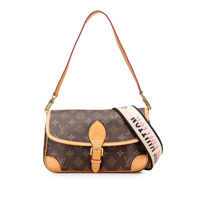 ルイ ヴィトン モノグラム ディアヌNM PM ハンドバッグ ショルダーバッグ 2WAY M45985 ブラウン PVC レザー レディース LOUIS VUITTON 【中古】