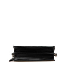 プラダ ステッチリム ハンドバッグ ショルダーバッグ 2WAY BR5138 ブラック レザー レディース PRADA 【中古】