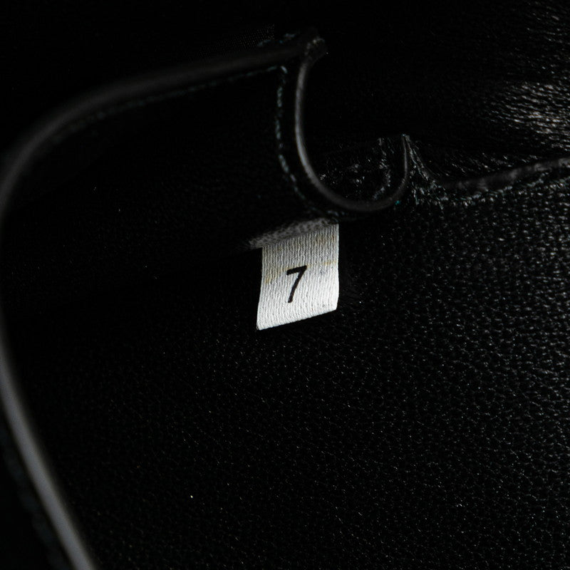 プラダ ステッチリム ハンドバッグ ショルダーバッグ 2WAY BR5138 ブラック レザー レディース PRADA 【中古】