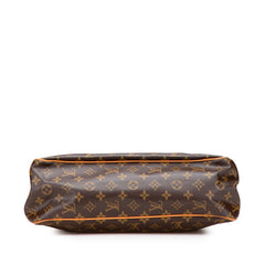 ルイ ヴィトン モノグラム バティニョール オリゾンタル ショルダーバッグ ハンドバッグ M51154 ブラウン PVC レザー レディース LOUIS VUITTON 【中古】