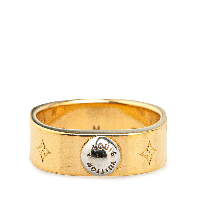 ルイ ヴィトン リング ナノグラム 指輪 #M M00211 ゴールド メッキ レディース LOUIS VUITTON 【中古】