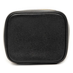 シャネル ココマーク バニティバッグ ハンドバッグ A01998 ブラック キャビアスキン レディース CHANEL 【中古】