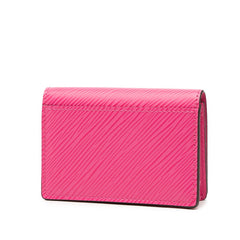 ルイ ヴィトン エピ ツイスト シュルティクカルトS カードケース 名刺入れ M69345 ピンク レザー レディース LOUIS VUITTON 【中古】