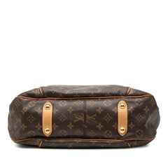 ルイ ヴィトン モノグラム ガリエラPM ワンショルダーバッグ ハンドバッグ M56382 ブラウン PVC レザー レディース LOUIS VUITTON 【中古】