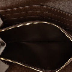 ルイ ヴィトン モノグラム ミニラン ポルトフォイユ サラ 長財布 M95234 ブラウン キャンバス レザー レディース LOUIS VUITTON 中古