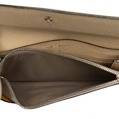 ルイ ヴィトン エピ ポルトフォイユ フロール 長財布 M60395 ホワイト イエロー レザー レディース LOUIS VUITTON 【中古】