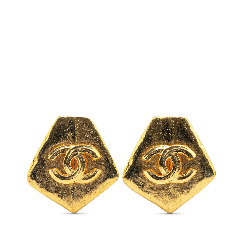 シャネル ヴィンテージ ココマーク イヤリング ゴールド メッキ レディース CHANEL 【中古】