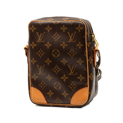 ルイ ヴィトン モノグラム アマゾン ショルダーバッグ M45236 ブラウン PVC レザー レディース LOUIS VUITTON 【中古】