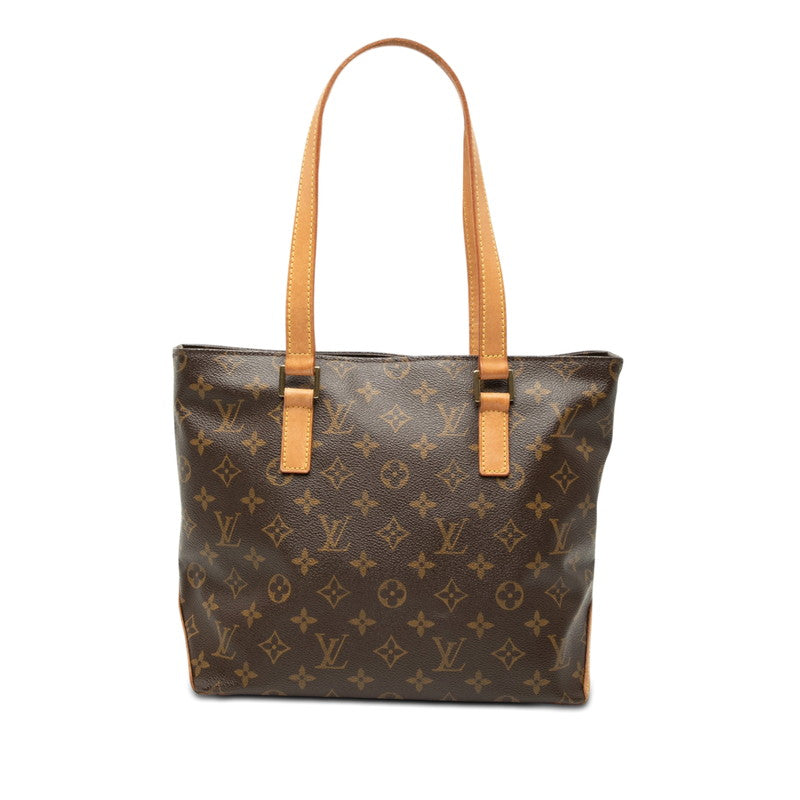ルイ ヴィトン モノグラム カバ ピアノ トートバッグ ショルダーバッグ M51148 ブラウン PVC レザー レディース LOUIS VUITTON 【中古】