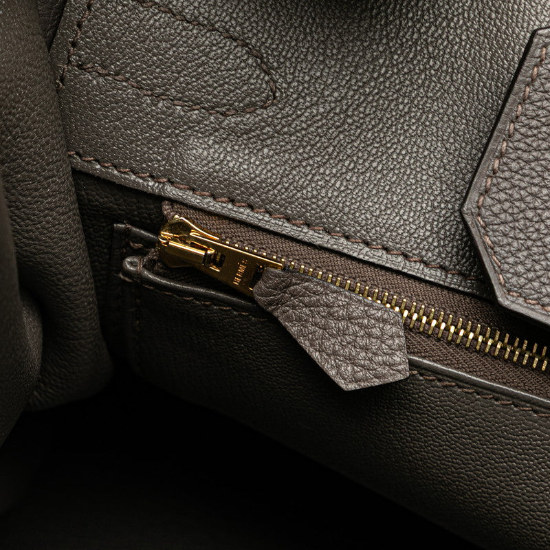 エルメス バーキン30 ハンドバッグ エタン ゴールド金具 トゴ レディース HERMES 【中古】