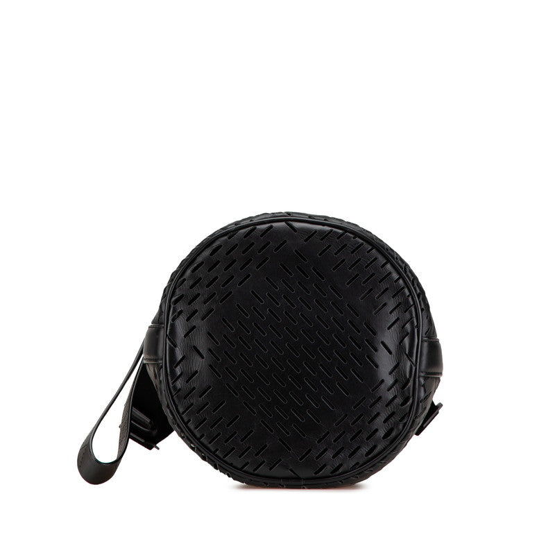 ボッテガヴェネタ バケツバッグ ショルダーバッグ ブラック レザー レディース BOTTEGAVENETA 【中古】