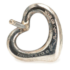 ティファニー オープンハート ピアス SV925 シルバー レディース TIFFANY&Co. 【中古】