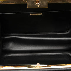 プラダ 斜め掛け ショルダーバッグ ブラック サフィアーノレザー レディース PRADA 【中古】