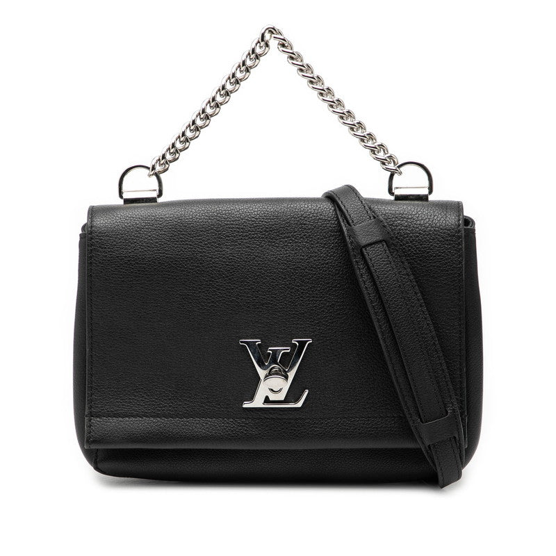 ルイ ヴィトン ロックミー2 BB ハンドバッグ ショルダーバッグ 2WAY M51200 ノワール ブラック レザー レディース LOUIS VUITTON 【中古】