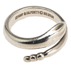 ティファニー エルサ ペレッティ スネーク リング 指輪 SV925 シルバー レディース TIFFANY&Co. 【中古】