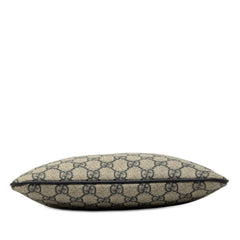 グッチ グッチシマ 斜め掛け ショルダーバッグ 201538 ベージュ ネイビー PVC レザー レディース GUCCI 【中古】