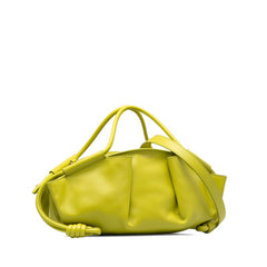 ロエベ パセオバッグ ハンドバッグ ショルダーバッグ 2WAY グリーン レザー レディース LOEWE 【中古】