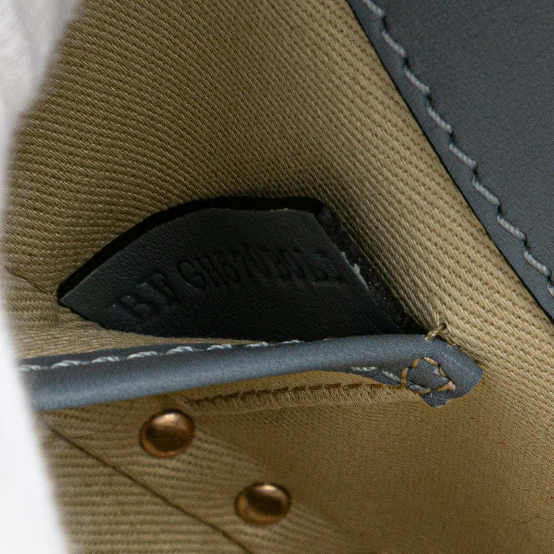 ヴァレンティノ ロックスタッズ クラッチバッグ ブルー レザー レディース VALENTINO 【中古】