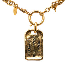 シャネル 31 RUE CAMBON カンボン ヴィンテージ ネックレス ゴールド メッキ レディース CHANEL 【中古】