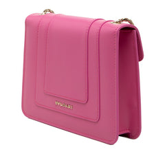 ブルガリ セルペンティ フォーエバー チェーンショルダーバッグ ピンク レザー レディース BVLGARI 【中古】
