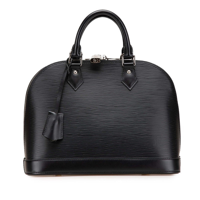 ルイ ヴィトン エピ アルマPM ハンドバッグ M40302 ノワール ブラック レザー レディース LOUIS VUITTON 【中古】