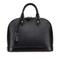 ルイ ヴィトン エピ アルマPM ハンドバッグ M40302 ノワール ブラック レザー レディース LOUIS VUITTON 【中古】