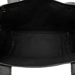 バレンシアガ ネイビーカバスS 千鳥格子 ハンドバッグ トートバッグ 339933 ブラウン ウール レザー レディース BALENCIAGA 中古