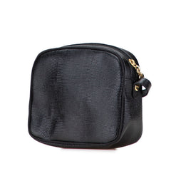 サルヴァトーレフェラガモ ヴァラ ショルダーバッグ ブラック レザー レディース Salvatore Ferragamo 【中古】