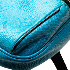 ルイ ヴィトン タイガラマ バムバッグ アウトドア ボディバッグ ウエストバッグ M30459 ラグーンブルー レザー レディース LOUIS VUITTON 【中古】