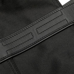 エルメス アカプルコ カバスMM トートバッグ ハンドバッグ ブラック ナイロン レザー レディース HERMES 【中古】