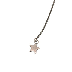 サンローラン スター 星 モチーフ ピアス シルバー メタル レディース SAINT LAURENT 【中古】